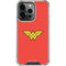 DC Comics Wonder Woman Classic Logo iPhone 16 Pro Clear Case